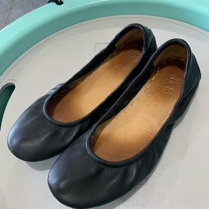 Matte Black Tieks, Size 8